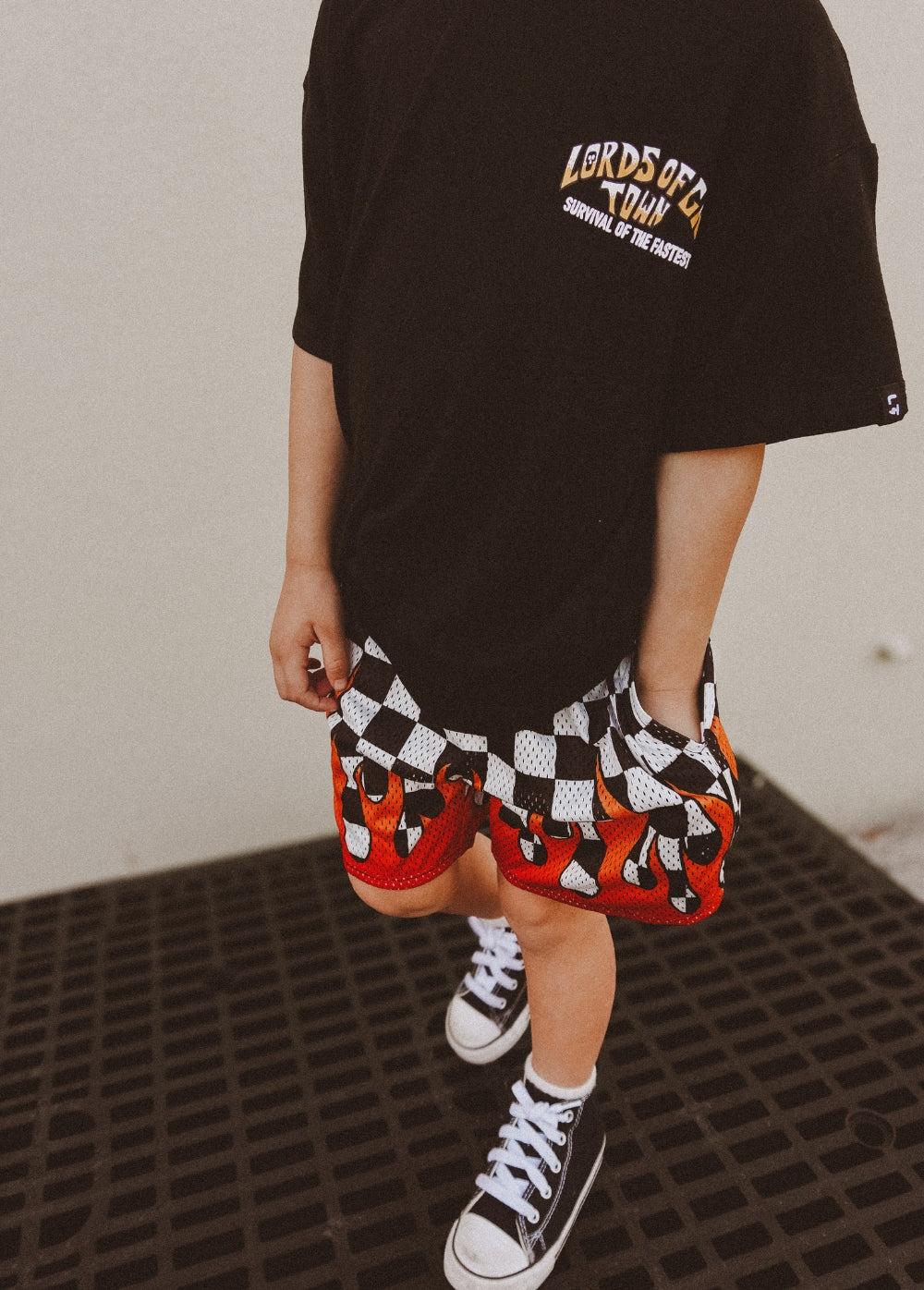 Heater Mesh Shorts Checkers