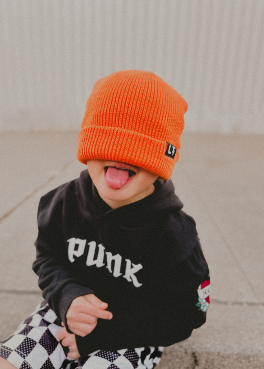 Orange Beanie