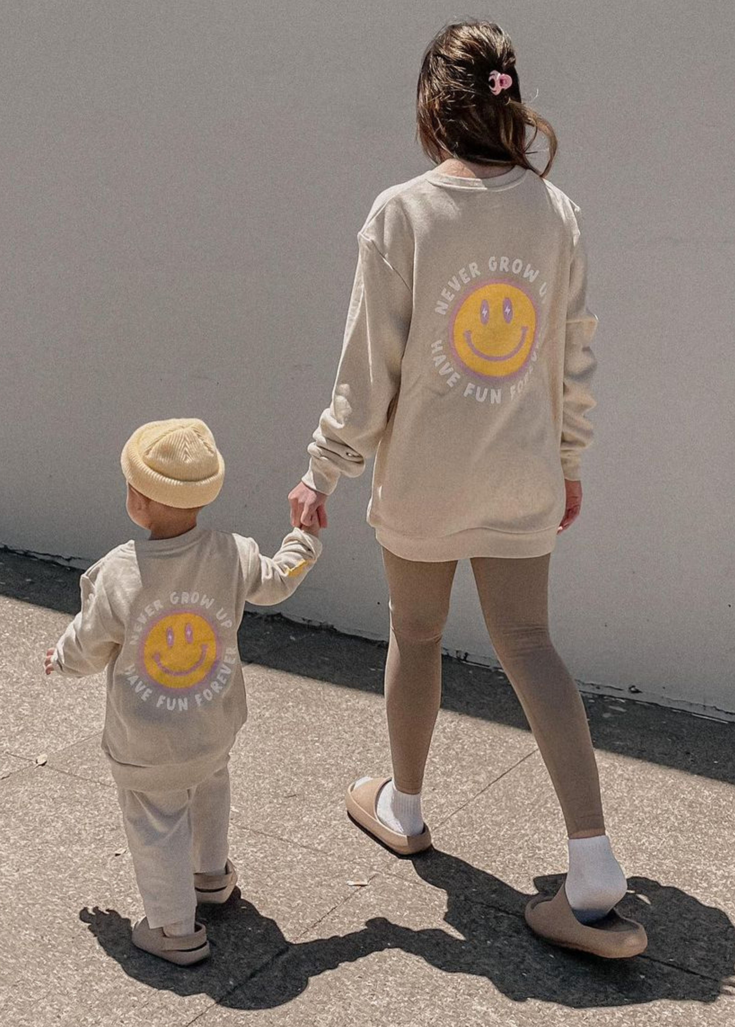 Adult Never Grow Up Crewneck