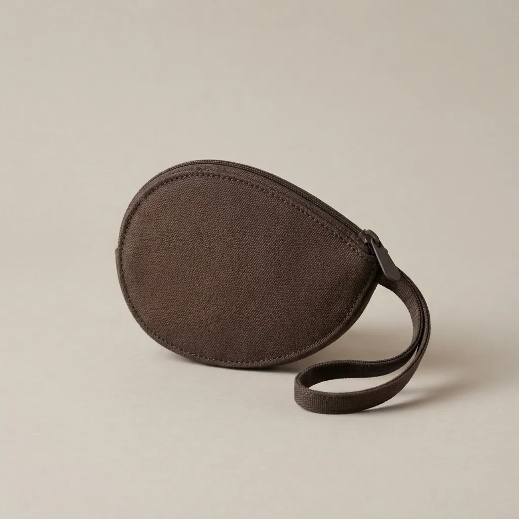 Card Pouch in Charcoal