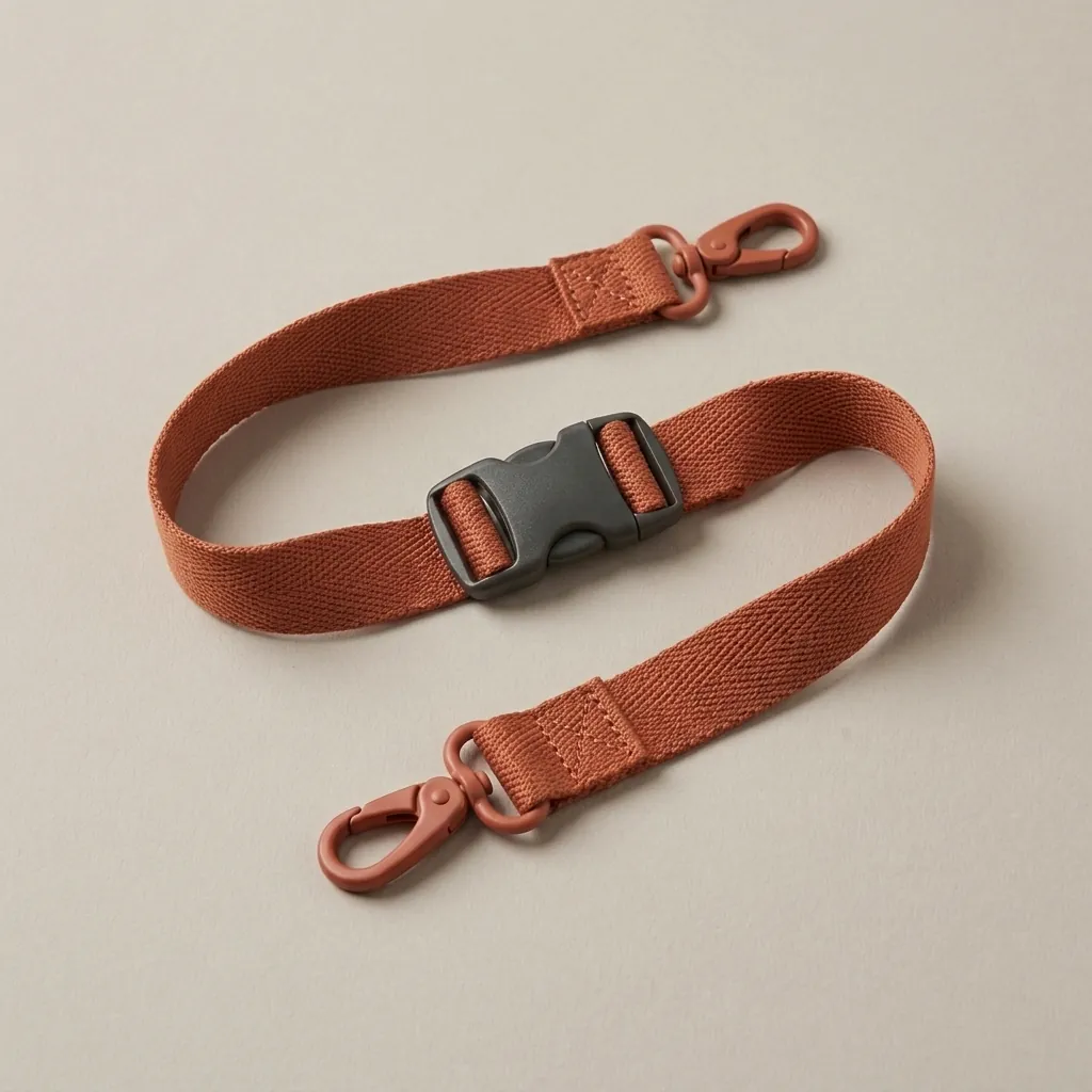 Chest Strap · Quick Clip in Terracotta