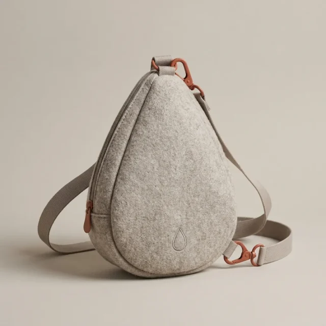 Drop 4 · Felt, studio photo