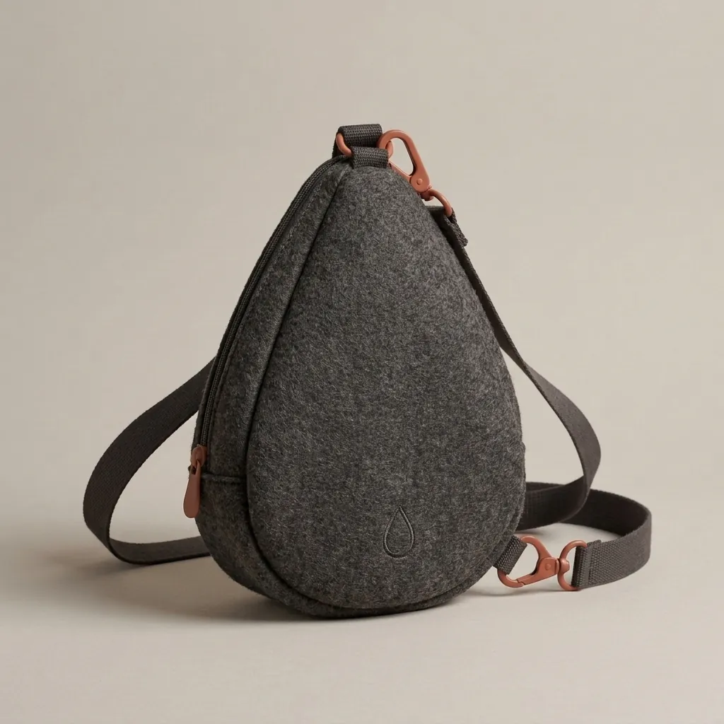 Drop 4 · Felt in Charcoal
