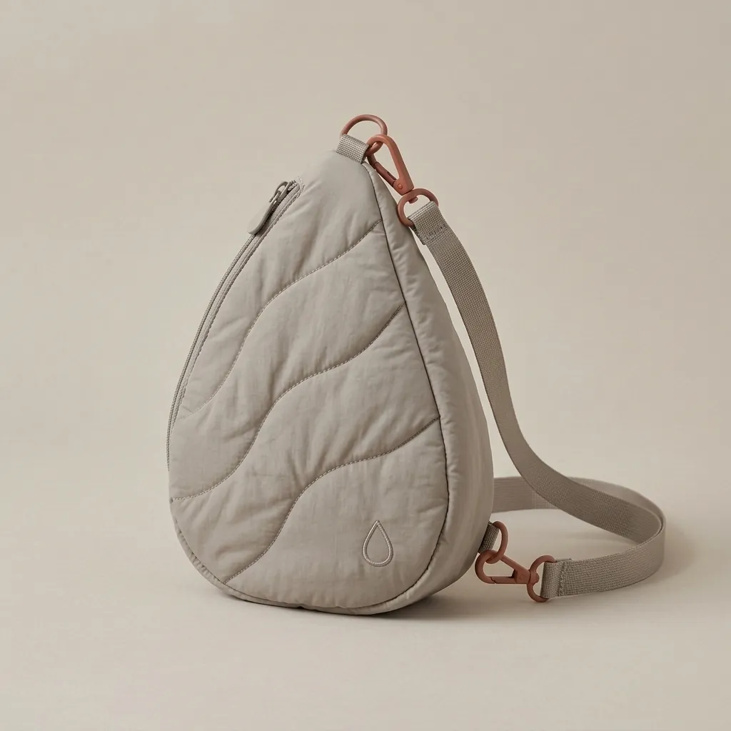 Drop 4 · Quilted in Pebble