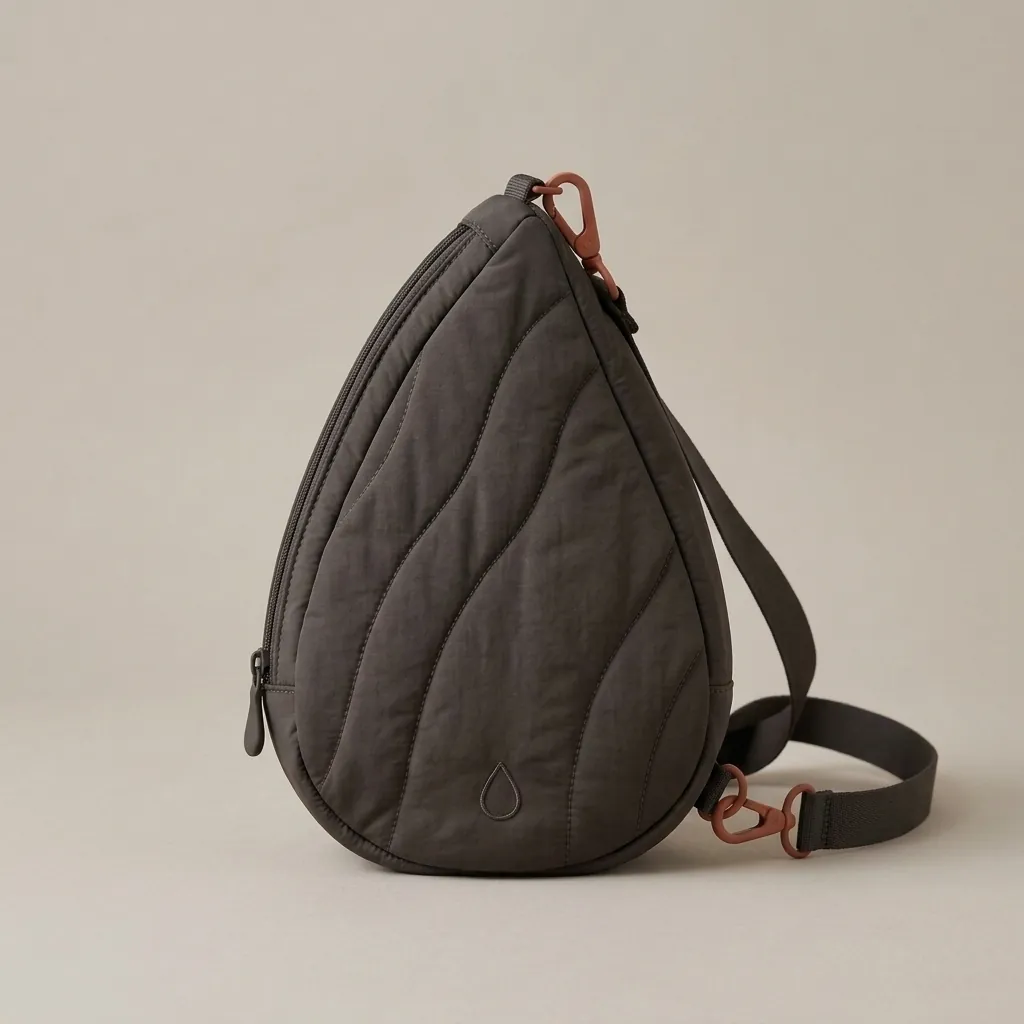 Drop 6 · Quilted in Charcoal