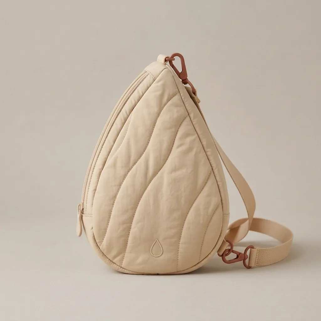 Drop 6 · Quilted i Sand