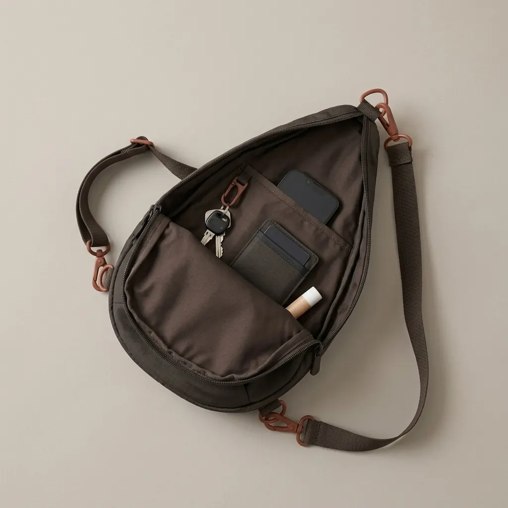 Drop 9 · Travel, geöffnet mit Blick ins Innere