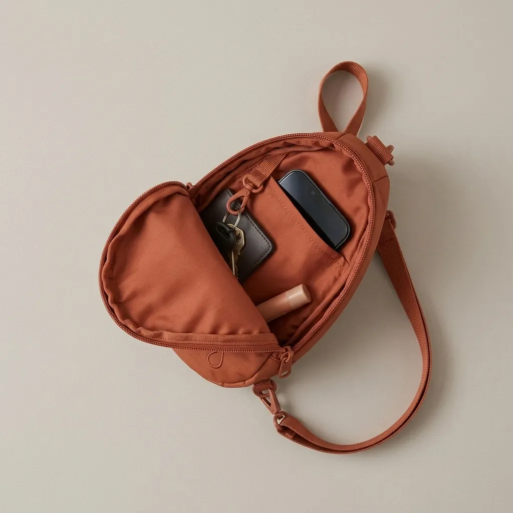 Droplet 1 · Ripstop, opened to show the inside