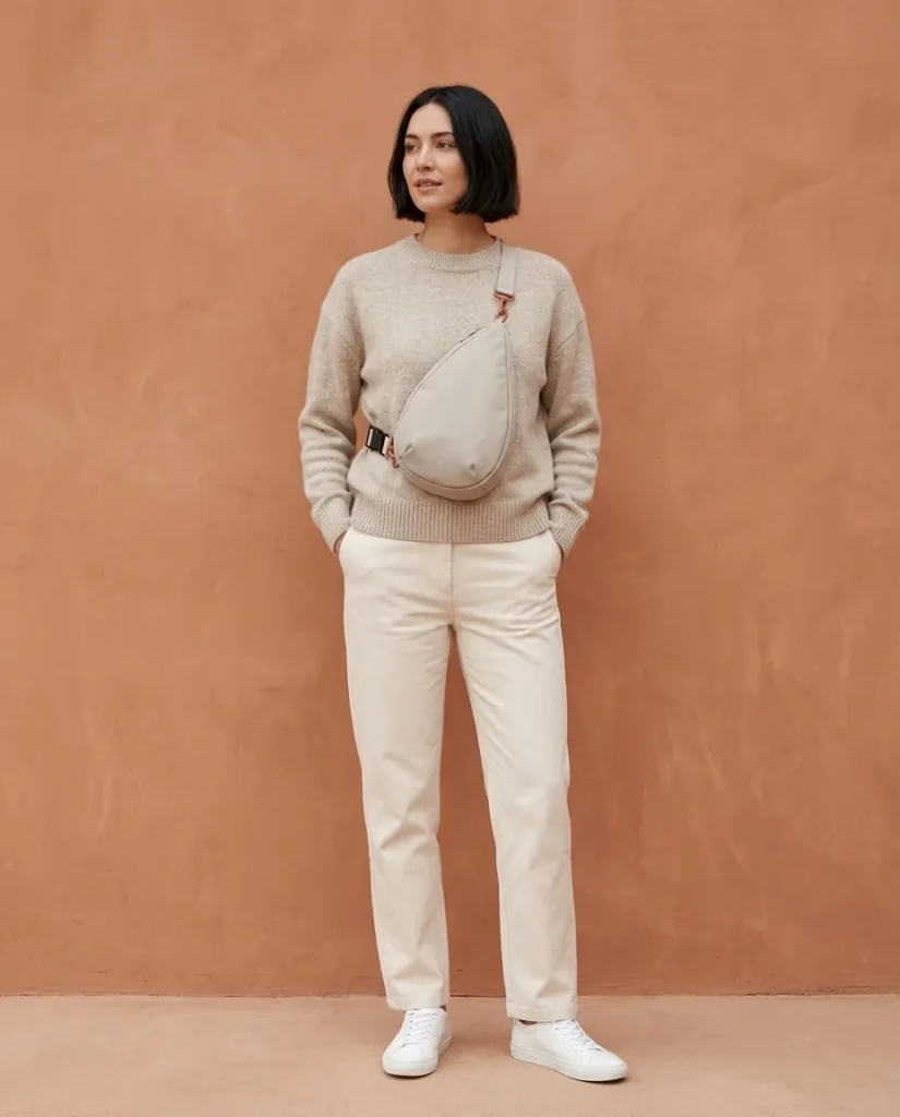 The pebble Drop 6 worn: Chest