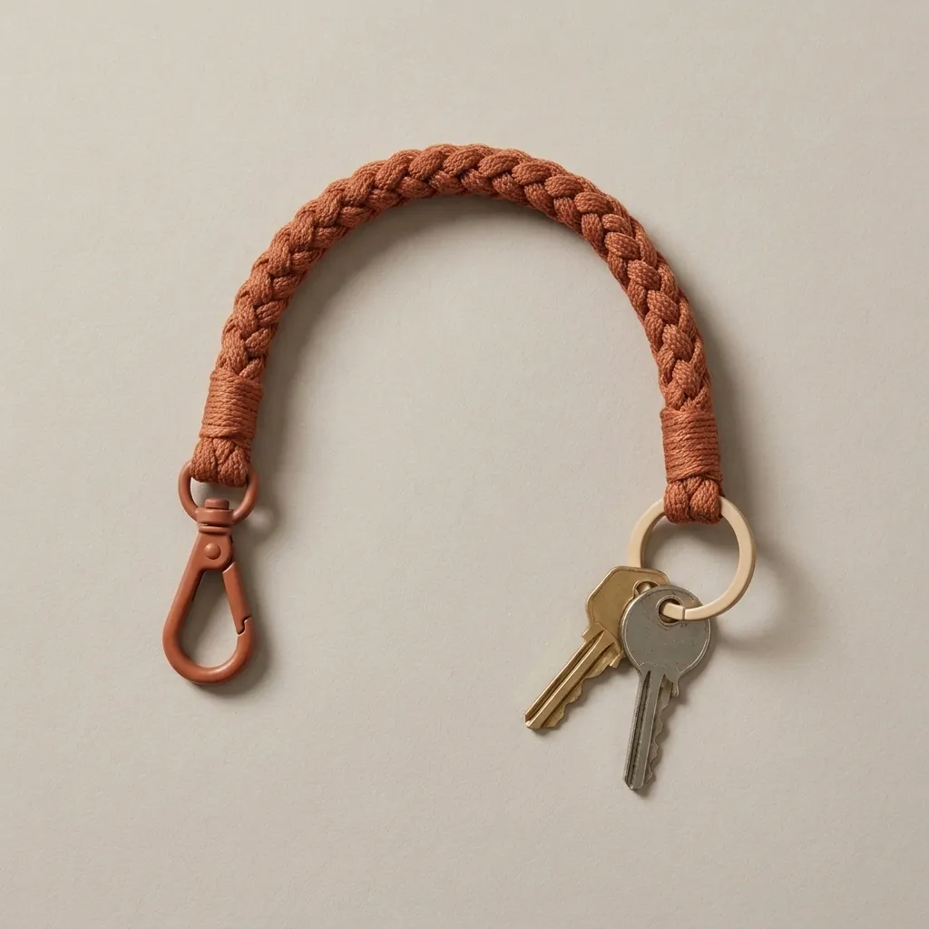 Key Leash · Rope in Terracotta
