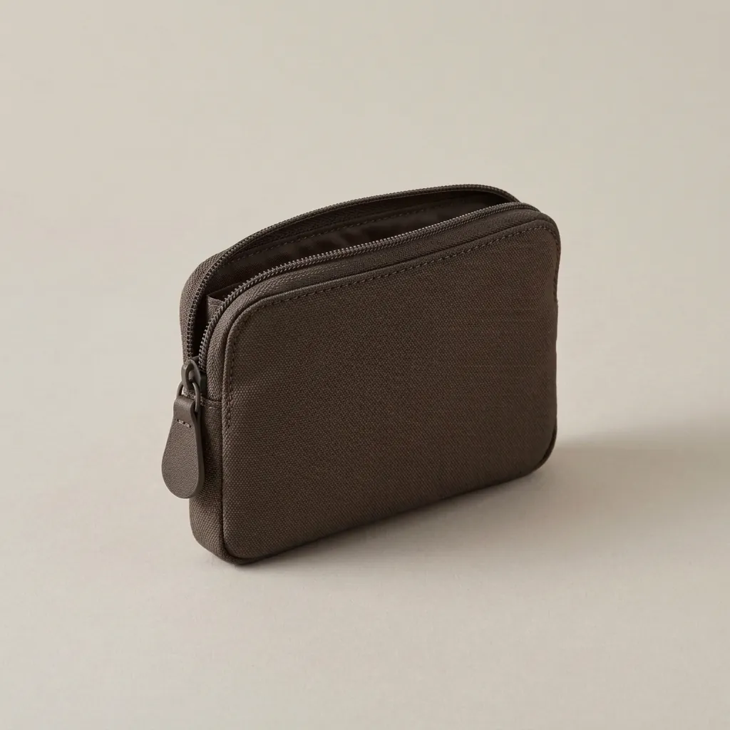 Pochette portapassaporto in Charcoal
