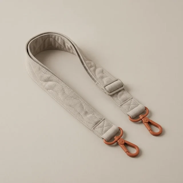 Quilted Strap, studio photo