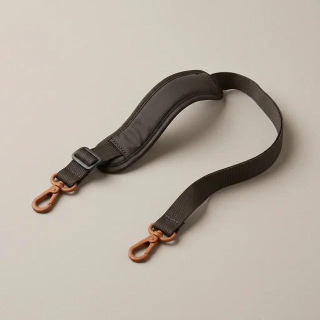 Shoulder Strap · Padded, studio photo